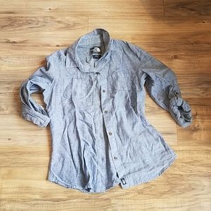 Chambray button up shirt